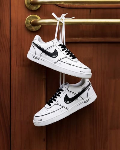 【訂製款】Nike Court Vision 1 墨界領域6