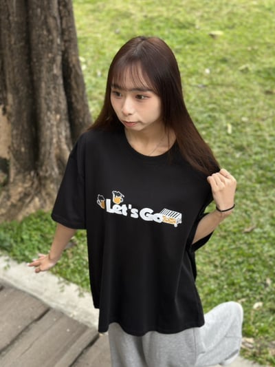 【俏皮啤酒控必買現貨】發泡啤酒露營短T7