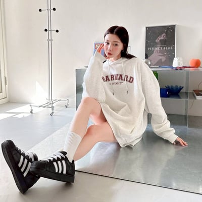 【現貨】HARVARD 印花休閒帽T6