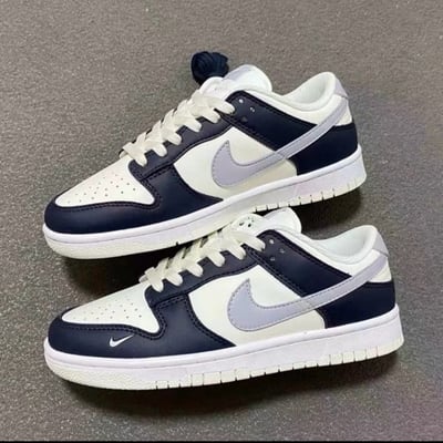 【國外限定預購】 Nike Dunk Low 海軍藍 午夜灰藍 雙勾｜HV2390-1001