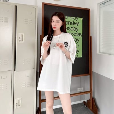 【現貨】像素吉他貓印花短T9