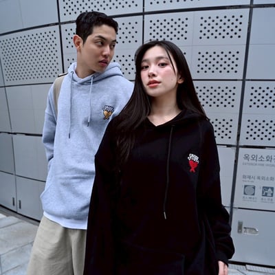 【現貨】CROSS STUDIO刺繡跳色愛心帽T1