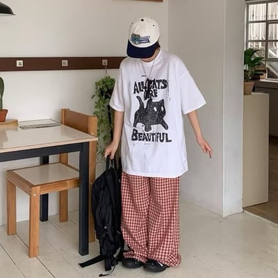 【現貨】QQ趣味小貓短T4