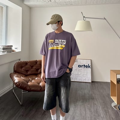 【現貨】美式collector撞色短T5