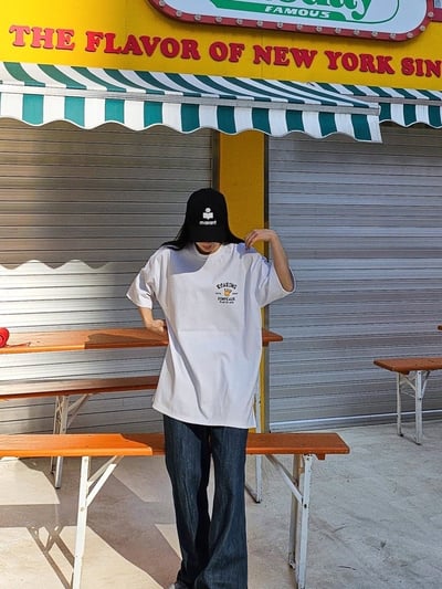 【現貨】ROARING恐龍塗鴉短T5