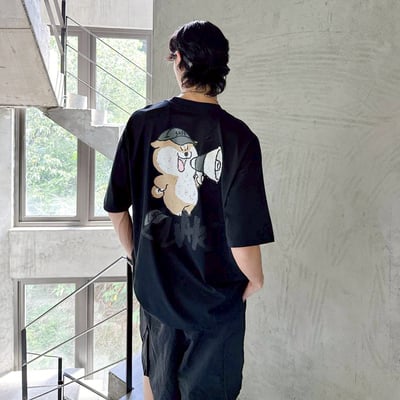 【SORONA® 涼感現貨】柴犬大聲公印花短T6