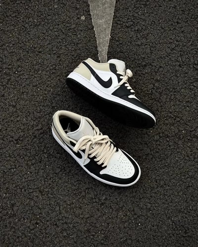 【現貨】Air Jordan 1 Low SE ”Black Toe Rattan“復古卡其｜553558-1531