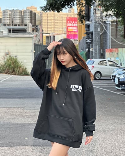 【現貨速發】街魂鏈鎖牛奶絨帽T3