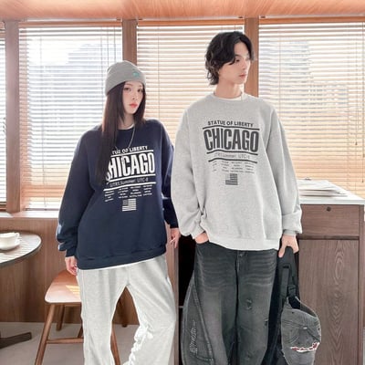 【現貨】CHICAGO印花大學T3