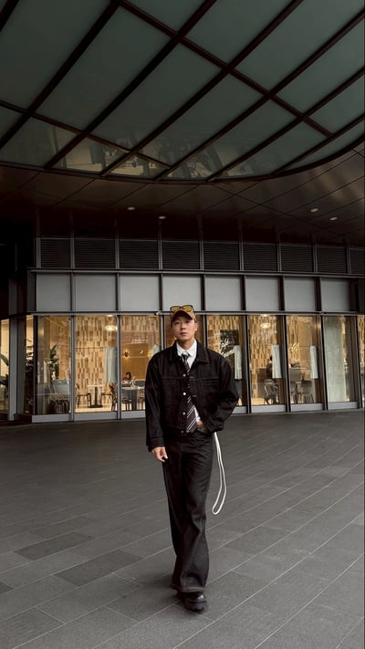 【現貨】雅痞單寧短窄牛仔外套4