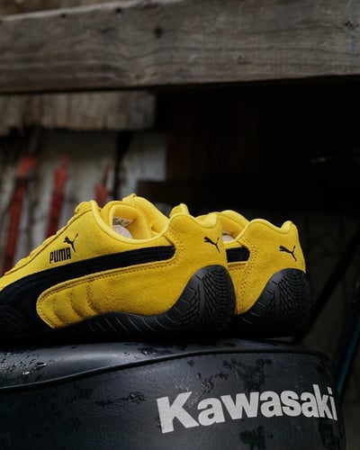 【熱門爆款🔥現貨】PUMA SPEEDCAT OG 大黃蜂 黑黃 復古賽車鞋｜ 398846-195