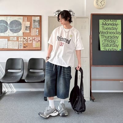 【現貨】Poisoned 37剝落感印花短T9