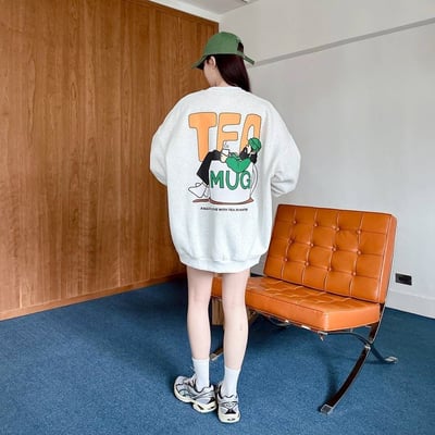 【現貨】TEA  MUG 咖啡杯大叔印花大學T8