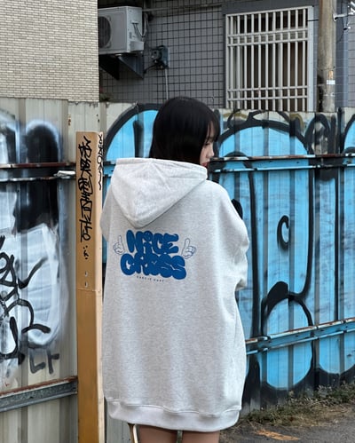 【現貨速發】Nice手勢牛奶絨帽T5