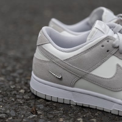 【爆款！現貨】NIKE W DUNK LOW 霧灰 灰白 小銀勾 女鞋｜IO4244-1058