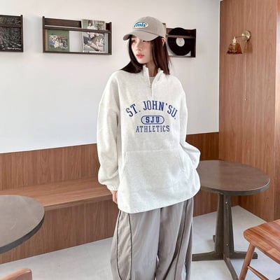 【現貨】ATHLETICS刺繡立領衛衣9