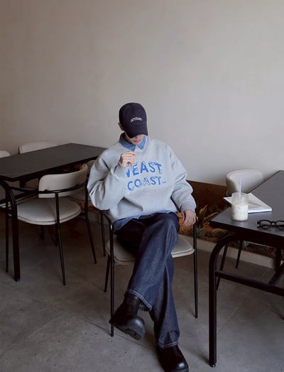 【現貨】WEST COAST 刺繡大學T1