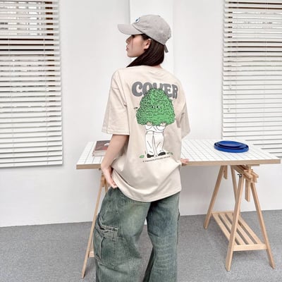 【現貨】COVER草堆男子印花短T3
