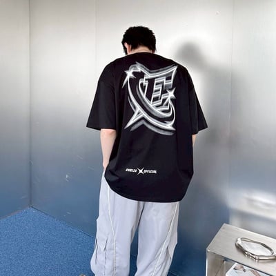 【SORONA® 涼感現貨】CHOIZE視覺錯位印花短T4