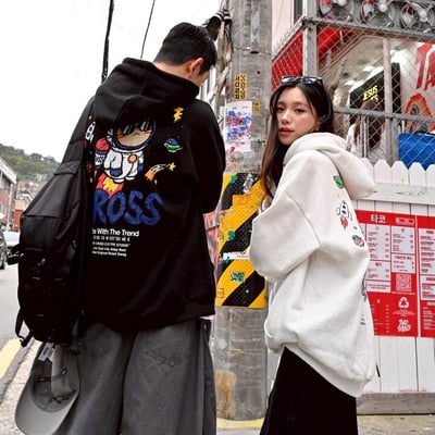 【現貨】CROSS 太空貓塗鴉感印花帽T2