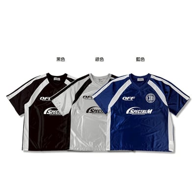 【超吸睛單品】滑面寬鬆Y2K個性球衣短T19