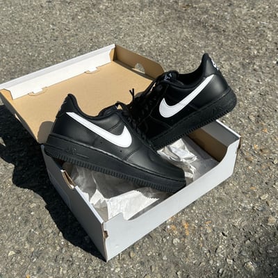 【久違了!!補貨回歸】Nike Air Force 1 全黑白勾小AMBUSH 黑武士｜FZ0627-0104