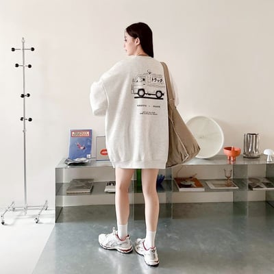 【現貨】TRUCK日本皮卡印花大學T9