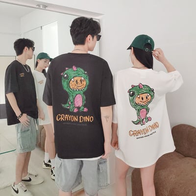 【現貨】CRAYON DINO微笑恐龍手繪感短T1