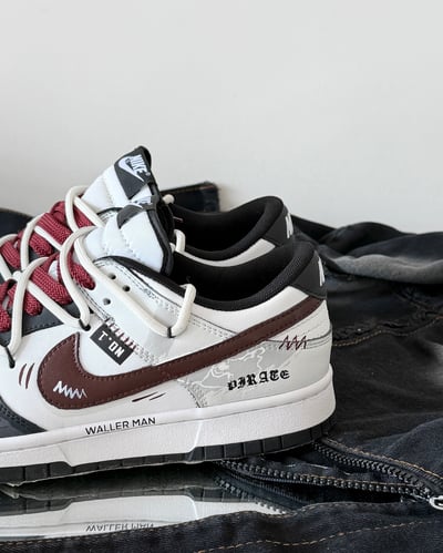 【訂製款】Nike Dunk Low 深紅暗碼8