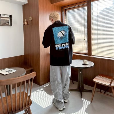 【SORONA® 涼感現貨】PLOAT熊貓潛水印花短T7