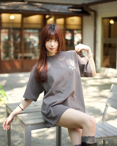 【現貨】join THE Carbs CLUB抽菸爆米花印花短T5