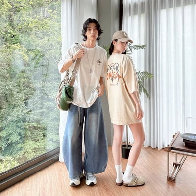 【現貨】Concept 熊掌印花短T4