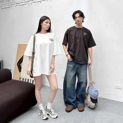 【現貨】TEA MUG咖啡大叔短T8