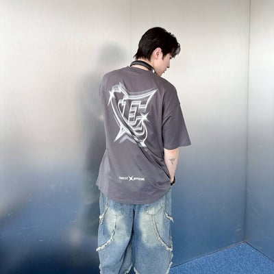 【SORONA® 涼感現貨】CHOIZE視覺錯位印花短T6