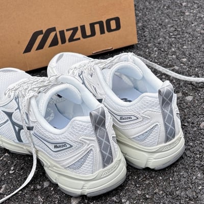 【爆款！預訂】MIZUNO SPEED 10S 白灰 復古老爹鞋 男女｜D1GH2406037