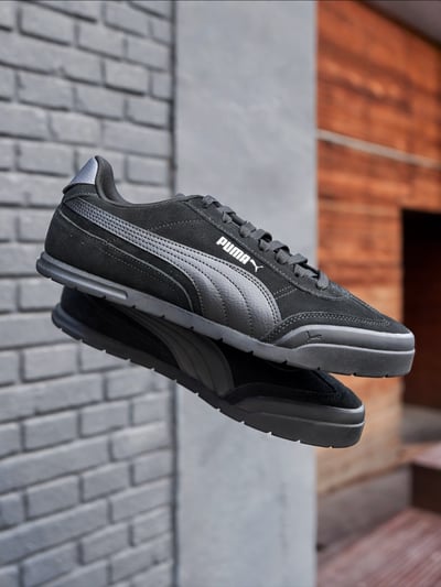 【海外折扣限定】Puma Super Turino Sneakers Unisex 黑色｜402614-037