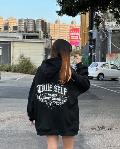 【現貨速發】街魂鏈鎖牛奶絨帽T7