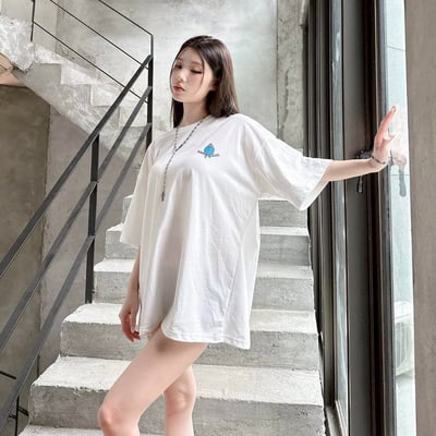 【現貨】WATER BOOM炸彈藍精靈印花短T8