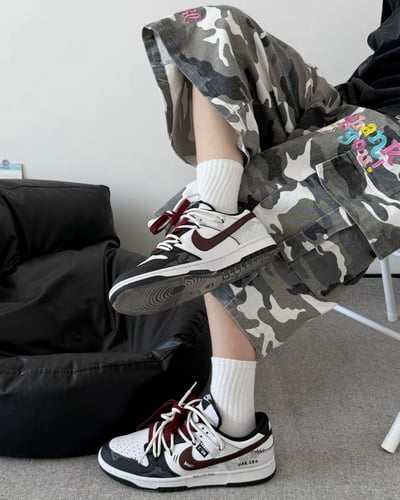 【訂製款】Nike Dunk Low 深紅暗碼2