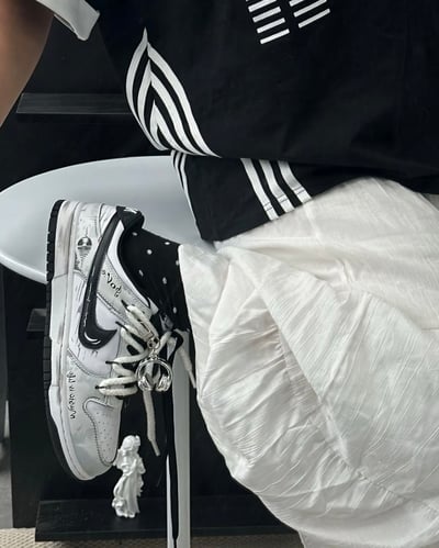 【訂製款】Nike Dunk Low 音樂唱片2