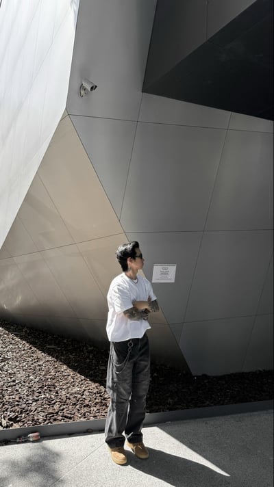 【潮流頂級現貨】街頭重磅水洗寬鬆BAGGYJEANS7