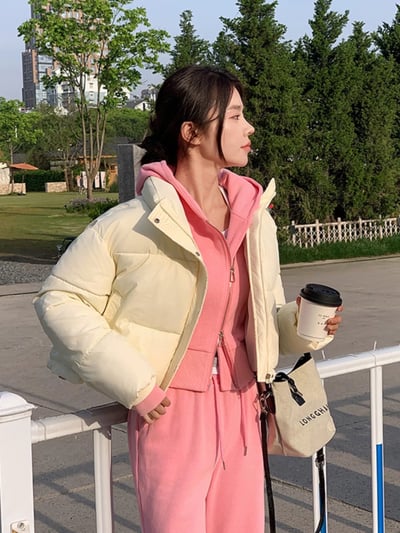 【現貨速發!!!】百搭鋪棉短版外套4