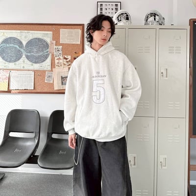 【爆款來襲!!!】AUROCEAN 5 領扣帽T3