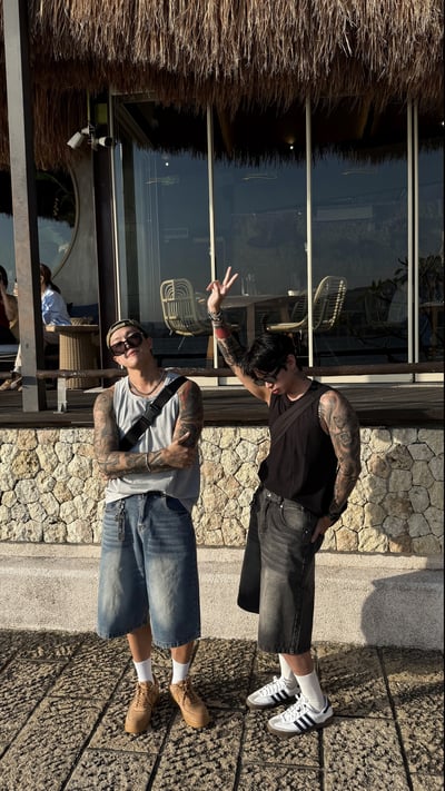 【現貨】韓式街頭水洗完美版型七分牛仔褲8