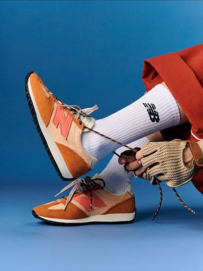 【限量色!新品】New Balance NB 471 夕暮橘 復古休閒鞋｜U471AN1
