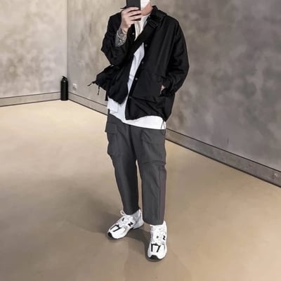 【現貨】機能大口袋防風襯衫式外套2