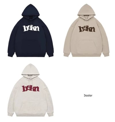 【現貨】BEHN刺繡刷毛帽T6