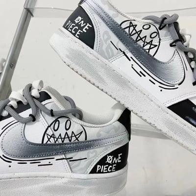 【訂製款】 Court Vision 1 塗鴉叛逆笑臉6