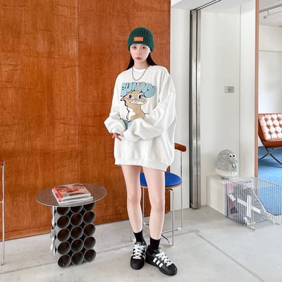 【現貨】BUNNY MOMENTS發泡兔子大學T8