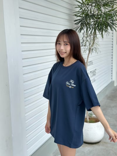 【現貨】Do What You Want 發泡草寫英字疊印短T11